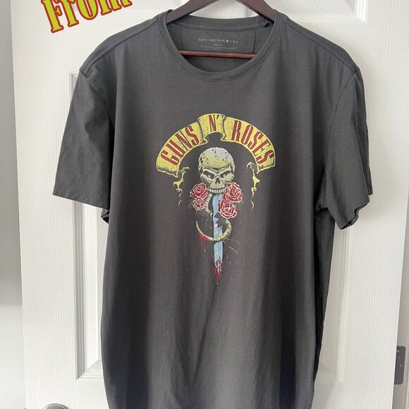 Guns n' Roses Rock Band T-Shirt - John Varvatos Designer Brand! - Picture 1 of 16